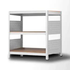 아트박스/스피드랙 홈던트하우스 주방선반 파티션선반 3단 800x400x900