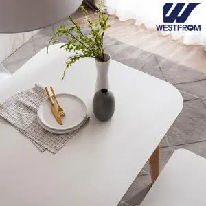 [웨스트프롬] 에스메랄다 1400 원목 라운드 테이블(식탁)