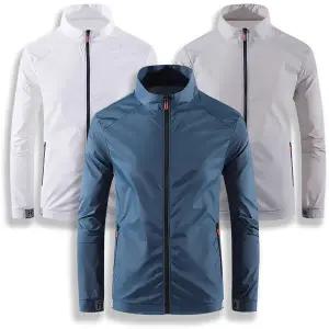 [디바옴므] 하이넥 방수 방풍 바람막이 자켓 점퍼 항공 야상 남자 남성