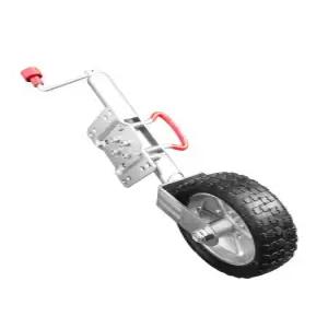 수동 트레일러 잭 크랭크식 지지대 가이드 휠 캠핑 카라반 부품