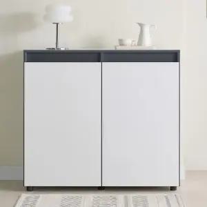 로엔 990 깊은 다용도 수납장 정리장 주방 거실 수납가구