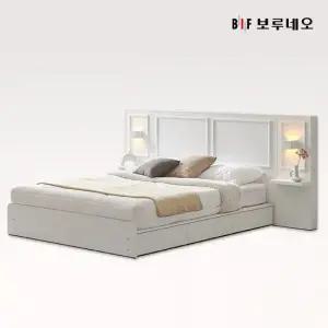 앳홈 브람스 호텔형 서랍수납 침대+호텔식 투인스 매트리스 SS 패널 미포함)