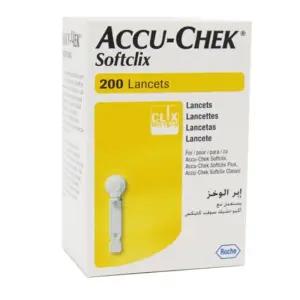 아큐첵 란셋 약국 바늘 28G 채혈침 200개 건강 주사침 무통 일회용