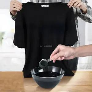 가죽염색약 페인트 복원제 50g 블랙 패브릭 염료 의류 단장 한 착색제 코튼 린넨 청바지 캔버스 안료 홈 타