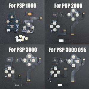 1세트 PSP 1000 2000 3000 L R 왼쪽 오른쪽 볼륨 버튼 PSP1000 플렉스 케이블 용 PCB 키패드 리본 교체
