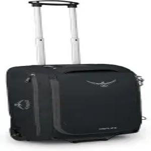 접이식 여행용 더플백 경량 롤링 캐리어 블랙의 오스프리 데이라이트 40L 휠드 캐리