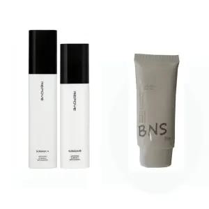 리포브 AB 솔루션 세럼 부스터 2종 선물 BNS 3중(미백 주름 자외선차단) 기능성 백탁현상 없는 선크림