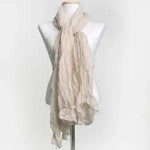 주름 롱 스카프 플리츠 머플러 여성 6컬러 봄 가을 WFFPH2B