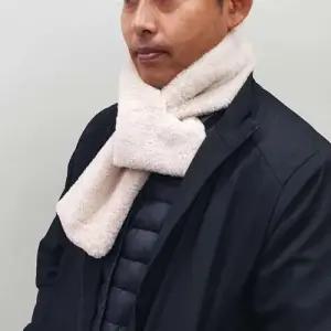 페이크퍼 베이지 목도리 머플러 미니 미니목도리 WFFNQ81