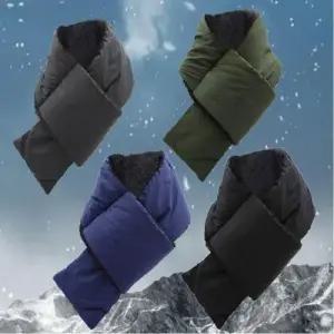 여성 남성 4컬러 겨울 휴대용 방한목도리 패딩목도리 WFFQ691