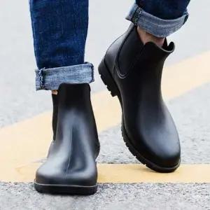 첼시부츠 베이직 캐주얼 레인부츠 남성 데일리 WFFPMU9