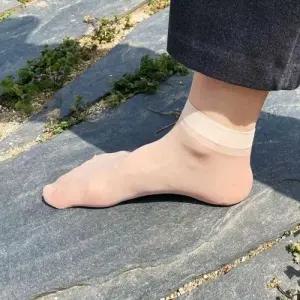 살색 5켤레 발목 스타킹 양말 스타킹양말 WFFNPCS