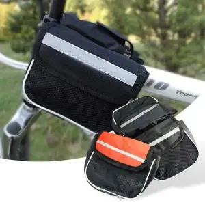 자전거 안전가방 야광스티치 사이드 더블 프레임백 WFFA554