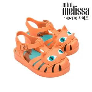 [토박스] 미니멜리사 말랑말랑 젤리슈즈 포제션 캣 오렌지 고양이 아동 샌들 MSKCF2TSPC11 MSKCF2TSPC11ORA