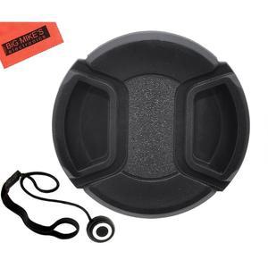 니콘용 77mm 범용 스냅온 렌즈 캡 70-200mm f / 2.8G ED VR II AF-S 니코르 줌 + 키퍼 극세사 청소포