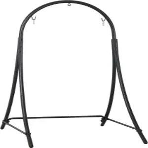 ANOW 조절 가능한 해먹 의자 스윙 스탠드 전용 실내 실외용 안전 후크가 있는 튼튼한 걸이 최대 400파운드