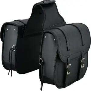 밴스 크루저 플레인 모터사이클 새들백 18L PVC 방수 강화 스포츠스터 다이나 소프트테일 투어링 모델