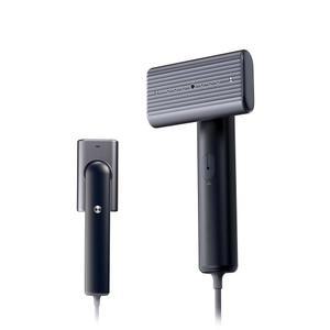 G9 의류용 스팀 2-in-1 전문 여행용 찜기, 가볍게 1파운드, 8분간 지속적인 강한 스팀, 여행 및 가정용 1200W 가벼운 다리미 (블랙)