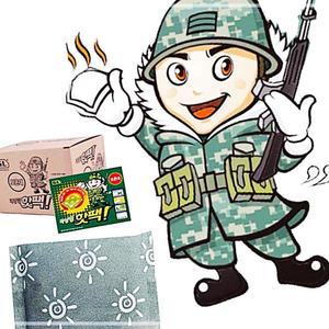 [2개구성] 10매 15시간 주머니형 박상병 핫팩 보온대 용 군 KWD3E9F1