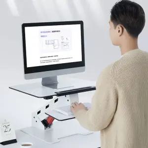 스탠드 리프트업 데스크 키보드 책상 테이블 받침대
