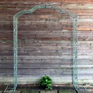 장미 터널 아치 덩굴 울타리 원예 식물 아치문 넝쿨