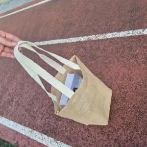 [패션] 린넨 방수 에코 숄더백 삼베 소재 가방