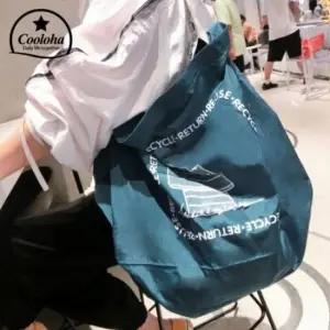 캔버스 숄더백 쇼핑백 에코 토트백 시장가방