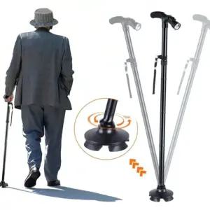 접이식 노인지팡이 어르신 할머니 네발 4발 사발이 어르신이 네발이 할머니이 4발이 용이 환자용이