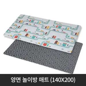 대형 유아양면놀이방매트 자동차+패턴 층간소음완화 쿠션 아이 인테리어 거실 미끄럼지 방지