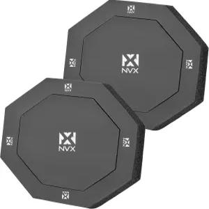 NVX FRING46 2피스 범용 4x6 자가 접착 폼 스피커 링 키트(폼 베이스 패드 포함)