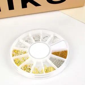 인기상품 WL 네일아트재료 데코파츠 골드실버혼합 [WFLL2DX_260304]