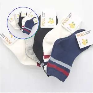 쌍문상회 여성양말 레깅스 패션잡화 덧신 아동 유아 아기 어린이 페이크삭스 아이 사랑스러운 줄무늬 데일리 5켤레 묶음