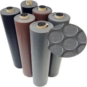 고무-칼 코인 그립 바닥재 및 롤링 매트