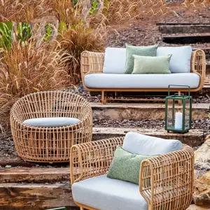 야외 라탄 테이블 탁자 쇼파 야외용 테라스테이블 라운드