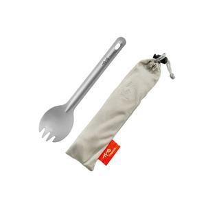 야외 캠핑용 TiTo 밝은 컬러풀 티타늄 스팍 가방을 들고 집으로 여행하는 가벼운 티타늄 스푼 모래무늬 스팍