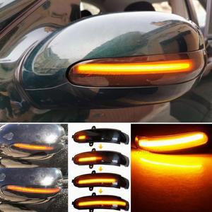 메르세데스 호환 벤츠 호환 C 클래스 W203 CL203 2001-2007 다이나믹 턴 시그널 라이트 LED 사이드 미러 순