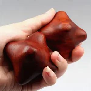 원목 육각 지압볼 손지압봉 원목지압기 발마사지기 괄사 괄사도구