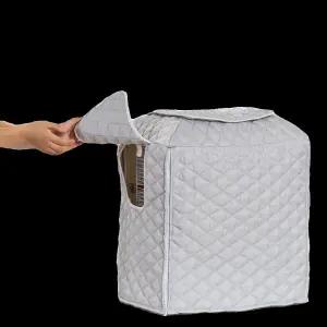 새장 보온 덮개 투명 사육장 가림막 방수 방한용품 단열