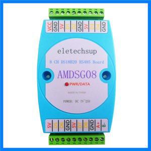 8 DS18B20 온도 수집 모듈/RS485 MODBUS RTU 통신 교체 WP3066ADAM