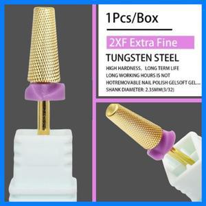 다기능 라운드 텅스텐 카바이드 네일 밀링 드릴 비트, 골드 2Way 5 in 1, 더블 핸드 사용, 신제품