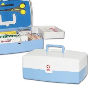 구급함세트 약상자 응급함 키트 가방 7호약통 상자 비상 인테리어 용상자 가정용