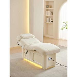 온열 전동 베드 마사지 병원 안마 자동 상점 흰색 의자 실 가정용