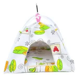 앵무새 텐트 새장 둥지 소동물 은신처 침대 새집 대형 조류용품