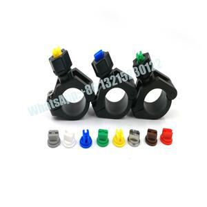 플라스틱 아일렛 클립 깍지 파이프 클램프 홀더 팻 선풍기 스프레이 퀵릴리즈 농업용 워터 제트 관개