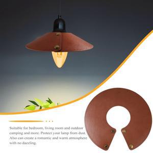 전등갓 가죽 장식 걸이식 램프 홈 바 펍