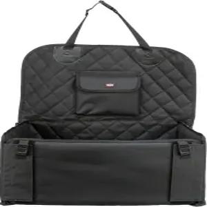 트릭시 라이트 도그 카시트 17.7 × 9.4 17.7인치 - 안전 테더 사이드 포켓 및 접이식 패널이 있는 부스터