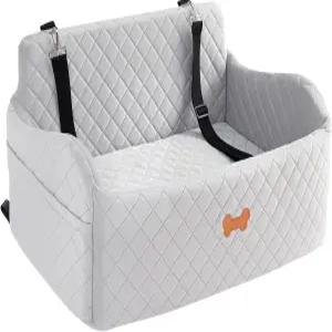 대형견을 위한 KEELUX 카시트 55파운드 미만 또는 소형견 2마리를 부스터 시트 2개의 안전 끈과 보관