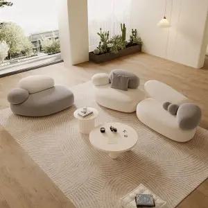 곡선 클라우드 라운지소파 편한 조약돌쇼파 인테리어쇼파