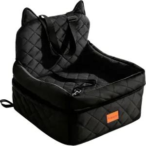 소형/소형견을 위한 CABZoon 반려견 카시트 최대 35파운드 앞/뒷좌석에 고급 쿠션 장착 세차 가능한 탈착식