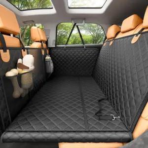 뒷좌석용 리바 개 카시트 커버 하드 바텀 해먹 2~4마리 대형/중형견용 펫 침대 익스텐더 방수 시트